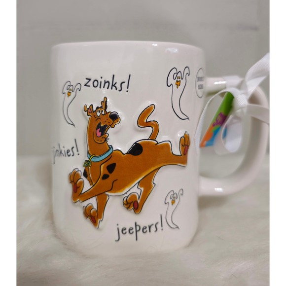 Rae Dunn Other - Rae Dunn Scooby-Doo Halloween Ruh Roh Mug Coffee Cup 2025 NWT